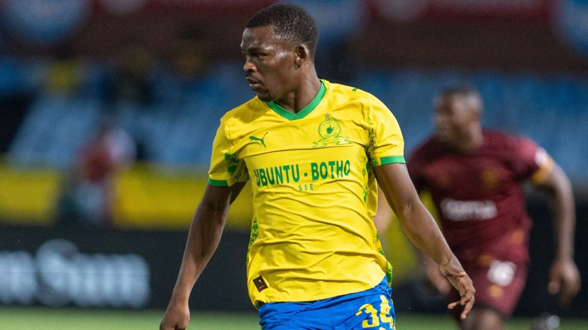 Tsiki Ntsabeleng of Mamelodi Sundowns