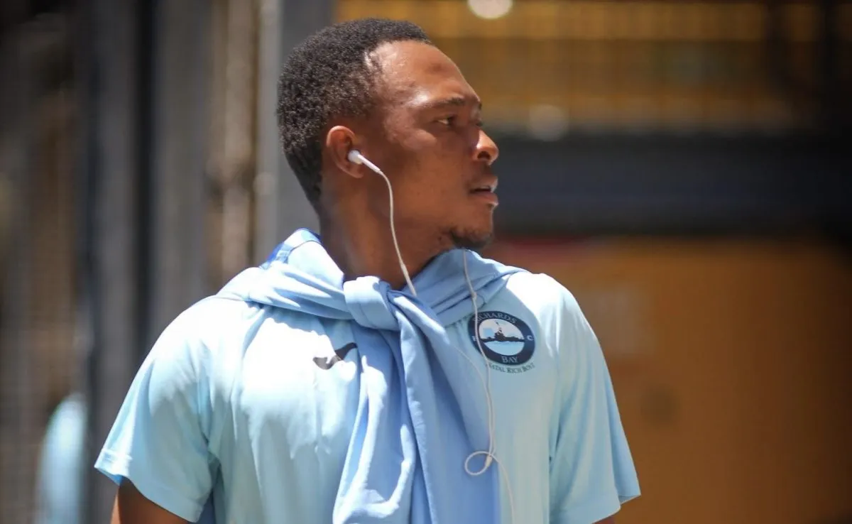 Tso Vilakazi reacts to his son&rsquo;s performance against Orlando Pirates