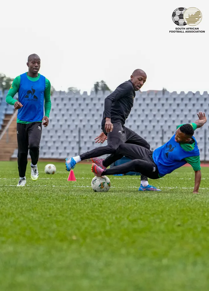 Bafana training