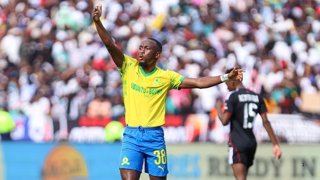 Mamelodi Sundowns striker Peter Shalulile.