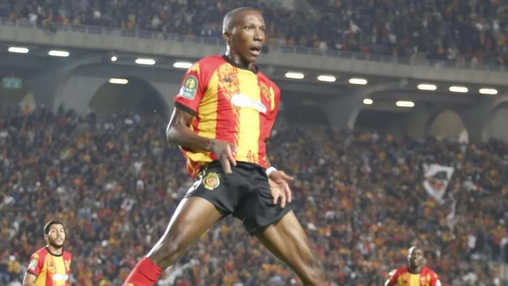 Elias Mokwana celebrates