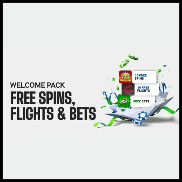 Betway Welcome Pac: 10 Free Spins, 10 Free Flights & R10 Free Bet for your first R50 deposit.