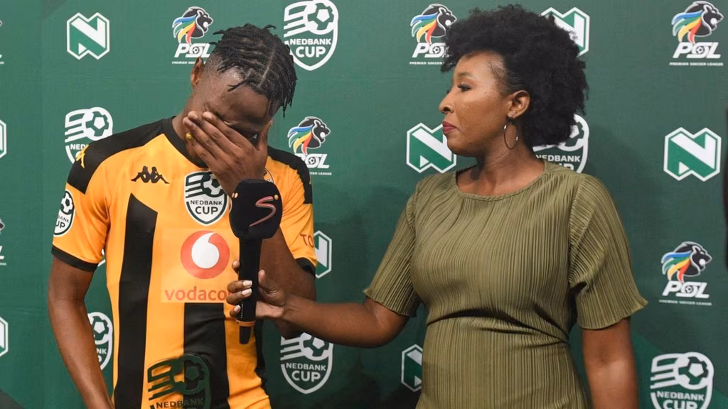 George Matlou emotional after a man of the match display.