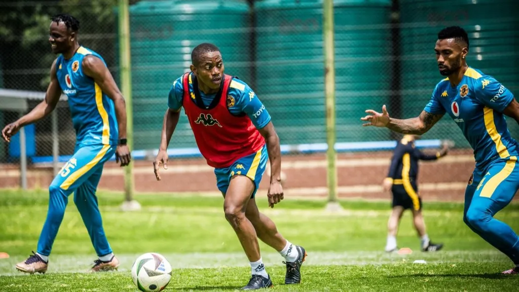 Glody Lilepo Thabo Cele and Inacio Miguel Kaizer Chiefs