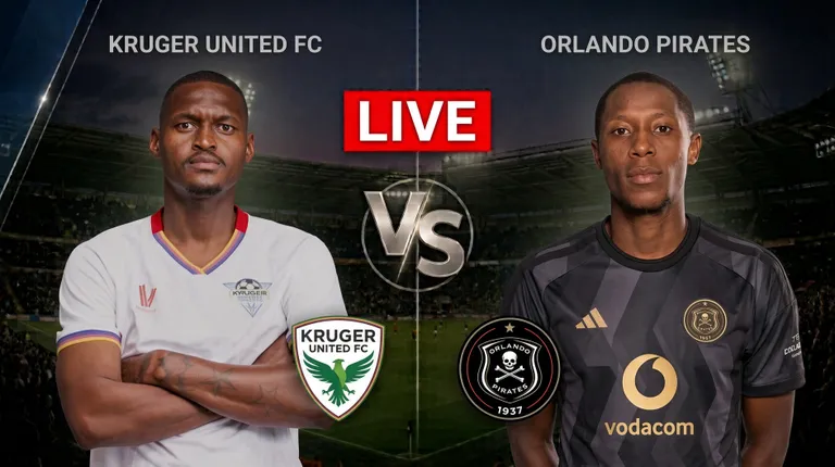 Live: Kruger United vs Orlando Pirates &mdash; Scores, goals, updates, Betway Premiership result