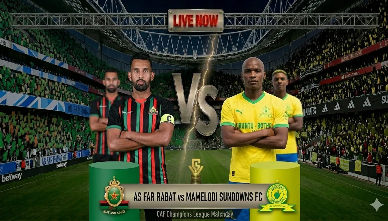 Live: AS FAR Rabat vs Mamelodi Sundowns &ndash; Score, goals, lineups, CAF Champions League Final updates