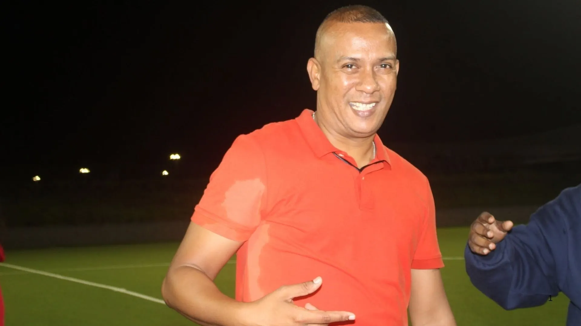 La Cure Waves SC manager Jerome Thomas