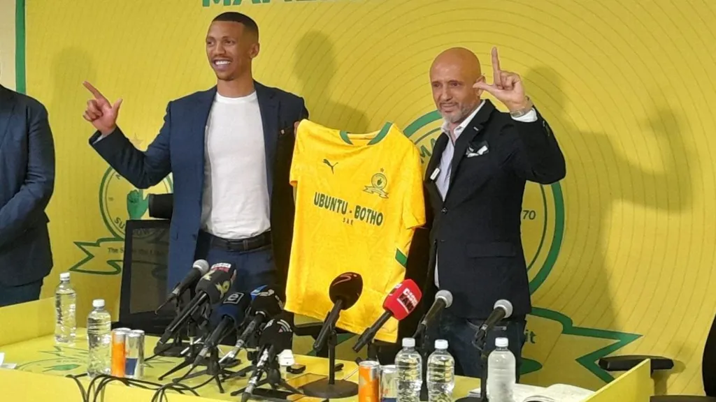 Thlopie Motsepe and Miguel Cardoso Mamelodi Sundowns