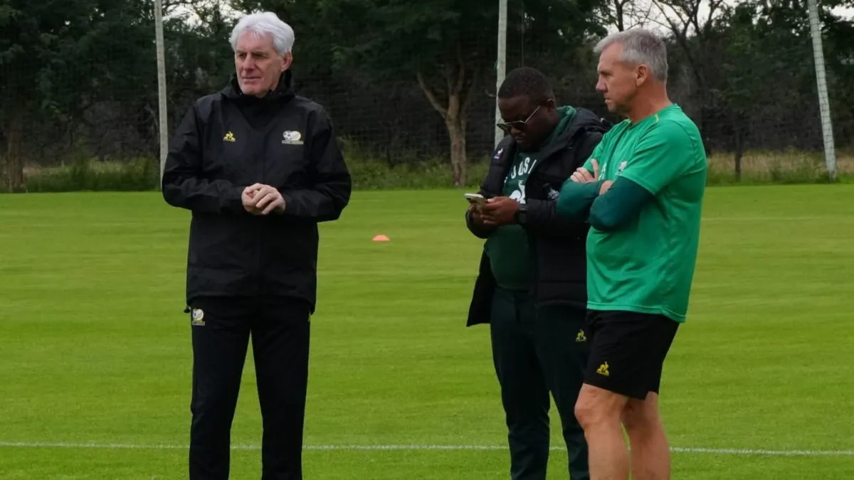 AFCON: Broos names stars who will NOT TRAVEL with Bafana Bafana on Wednesday