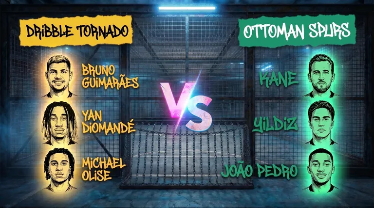 Kane leads Ottoman Spurs against Olise and Guimar&atilde;es in Afrik-Foot ZA Cage 2026 Matchday six