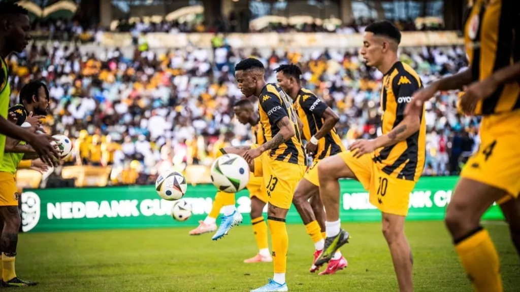 Pule Mmodi and Gaston Sirino Kaizer Chiefs