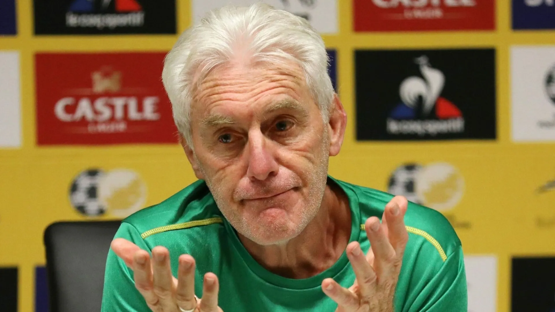 ‘A little bit annoying’ – Broos fumes over setback in Bafana preparations for Zambia friendly