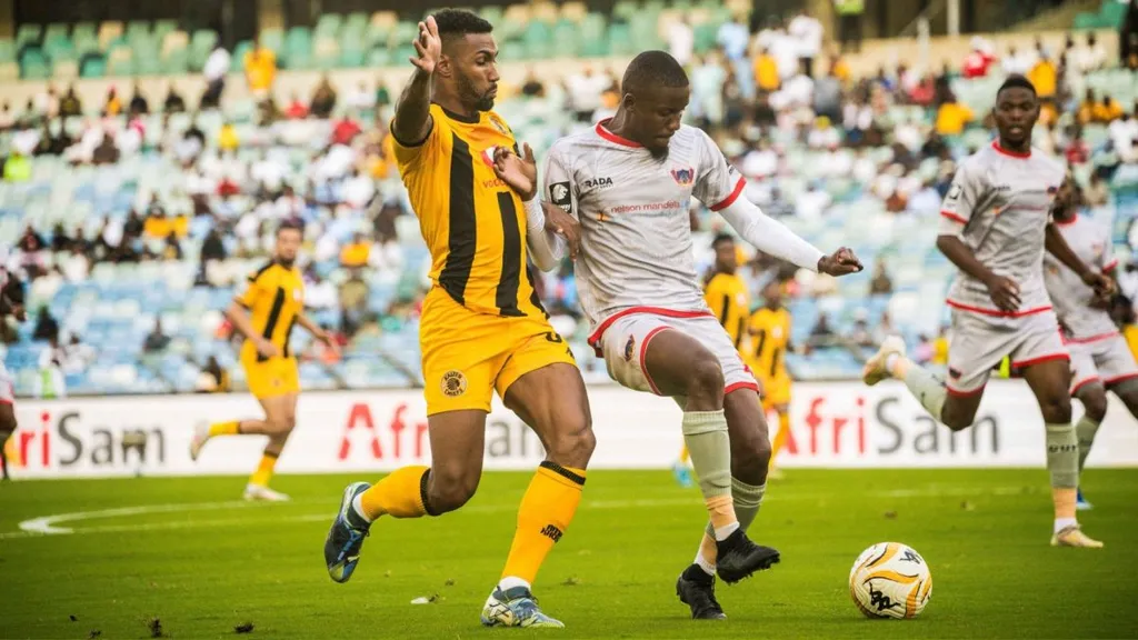 Miguel Inacio in action against Chippa United. Photo Kaizer Chiefs