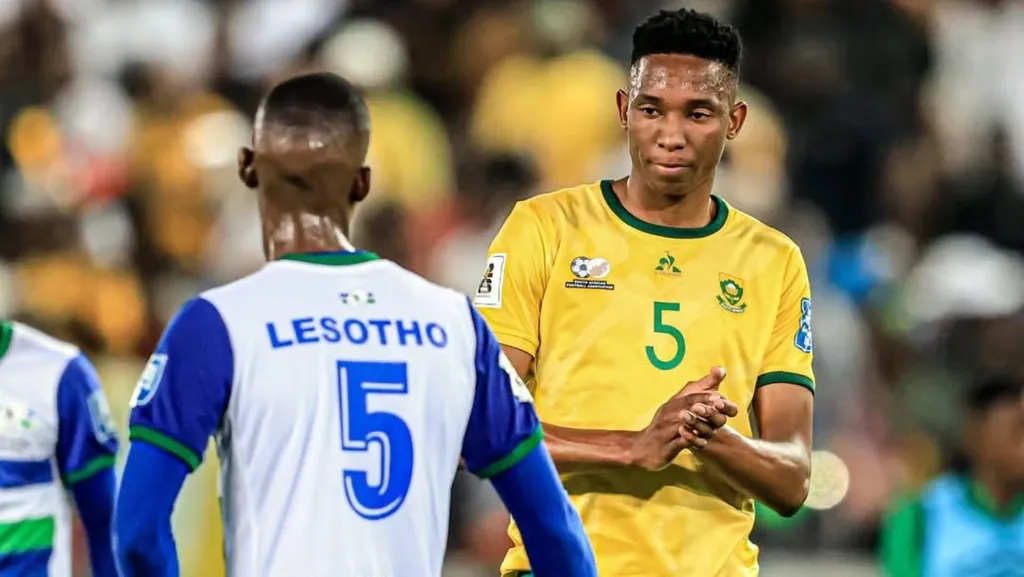Thalente Mbatha Bafana Bafana vs Lesotho