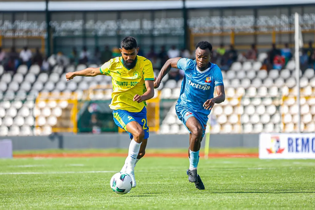 Keanu Cupido Mamelodi Sundowns vs Remo Stars