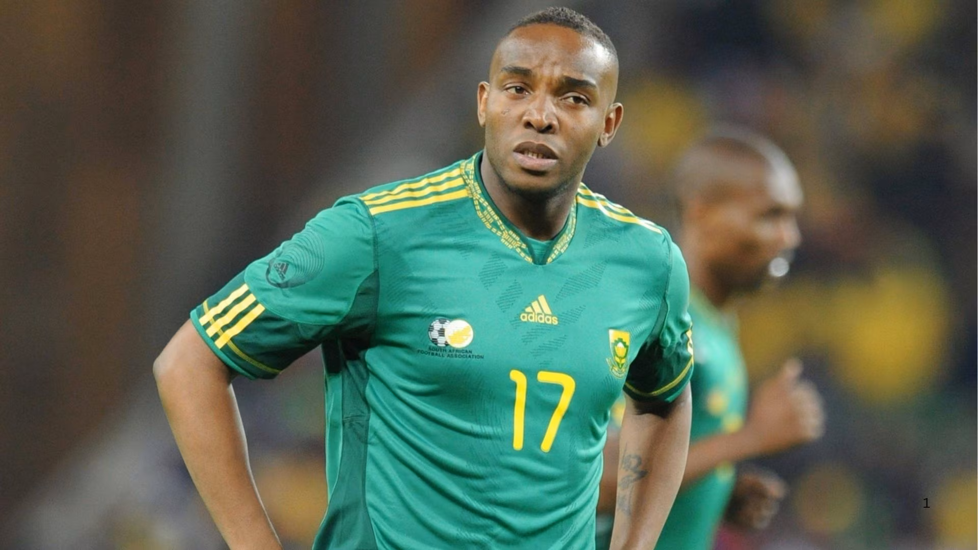 Benni McCarthy also scored two World Cup goals for South Africa.