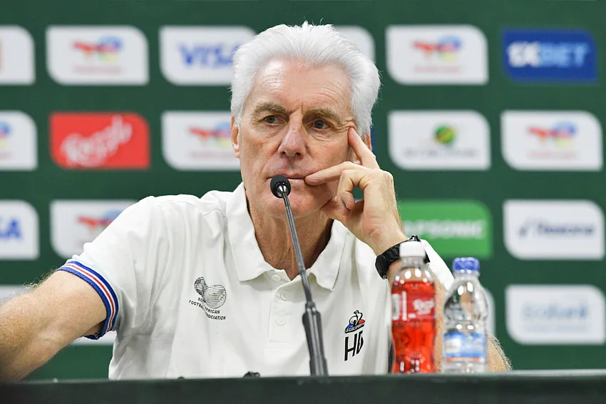 football 2023 africa cup of nations finals south africa press conference charles konan stadium yamoussoukro cote divoire 189262 0012