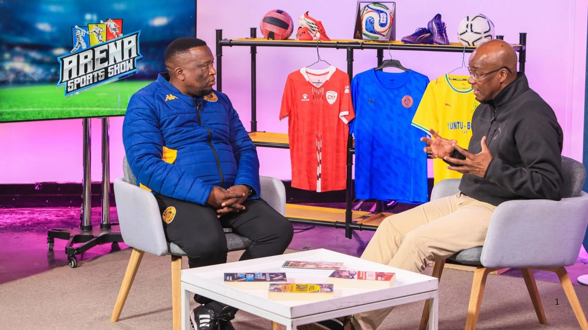 Kaizer Chiefs youth coach Vela Khumalo on the Arena Sports Show.