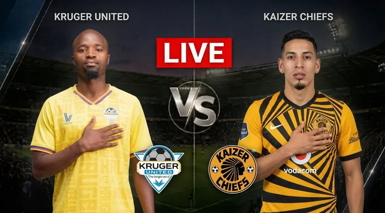 LIVE: Kruger United vs Kaizer Chiefs &mdash; Follow score, team news, updates, goals & full-time result