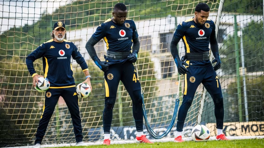 Bruce Bvuma and Brandon Petersen Kaizer Chiefs