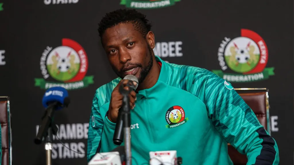 Kenyan striker Masoud Juma. Photo -Imago