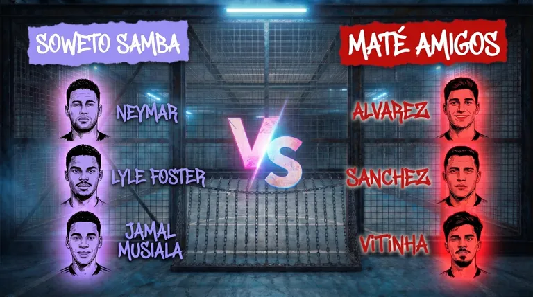 Lyle Foster leads Soweto Samba against &Aacute;lvarez and S&aacute;nchez in Afrik-Foot ZA Cage Matchday five