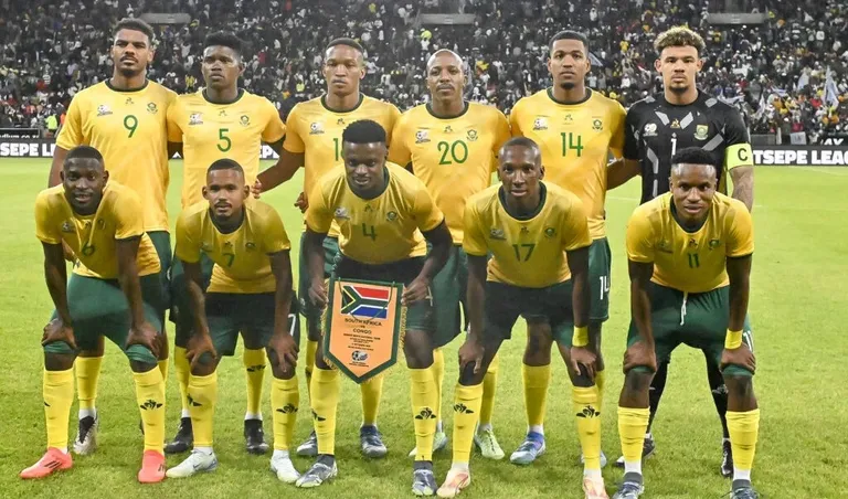 Bafana Bafana starting XI vs Rwanda: Hugo Broos makes four changes