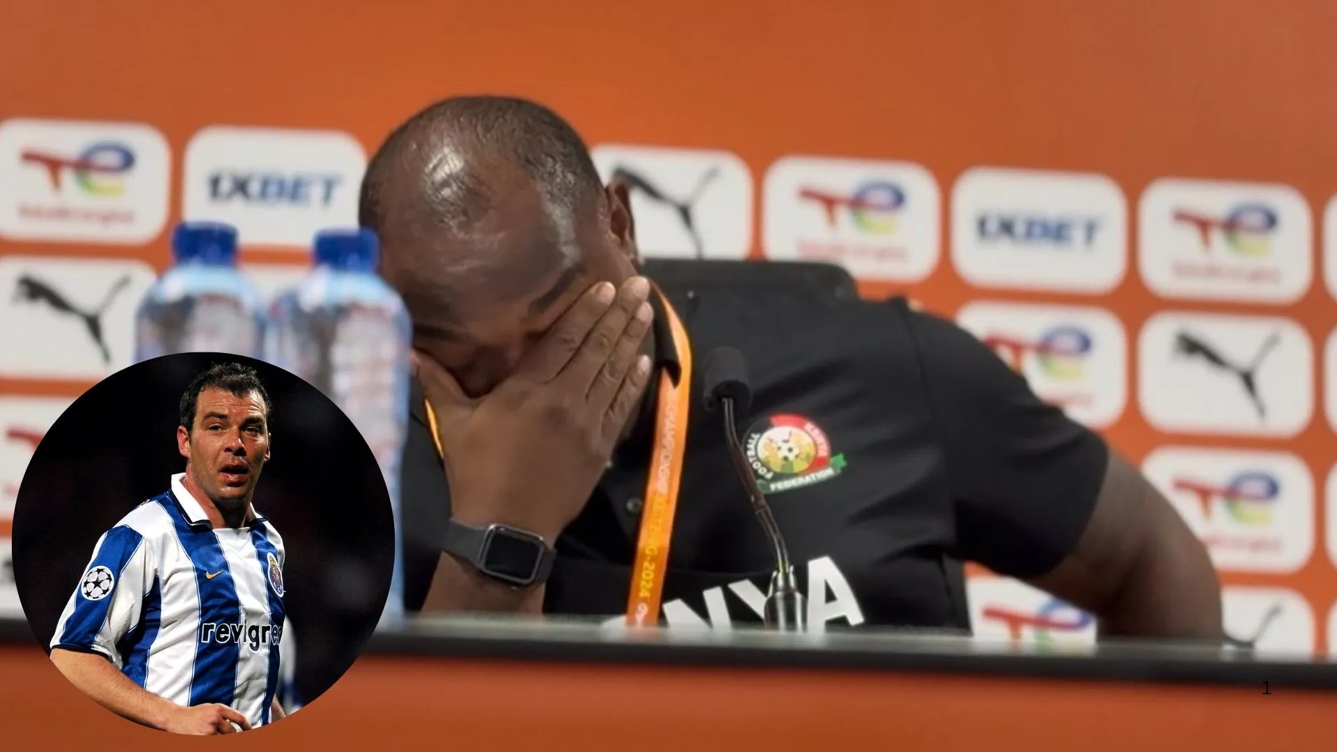Benni McCarthy fights back tears as he mourns former team-mate