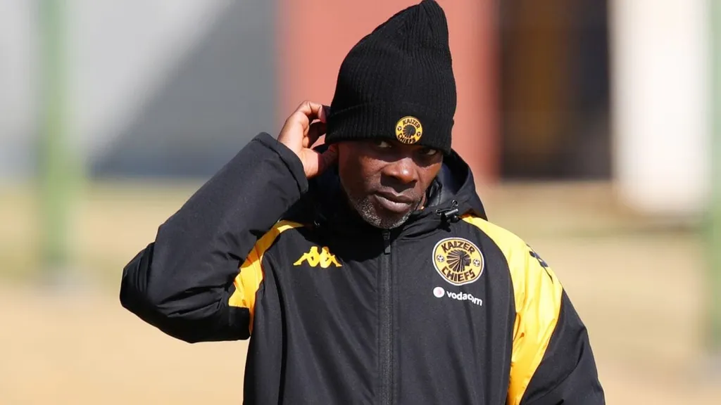 Arthur Zwane  when he worled at Kaizer Chiefs.