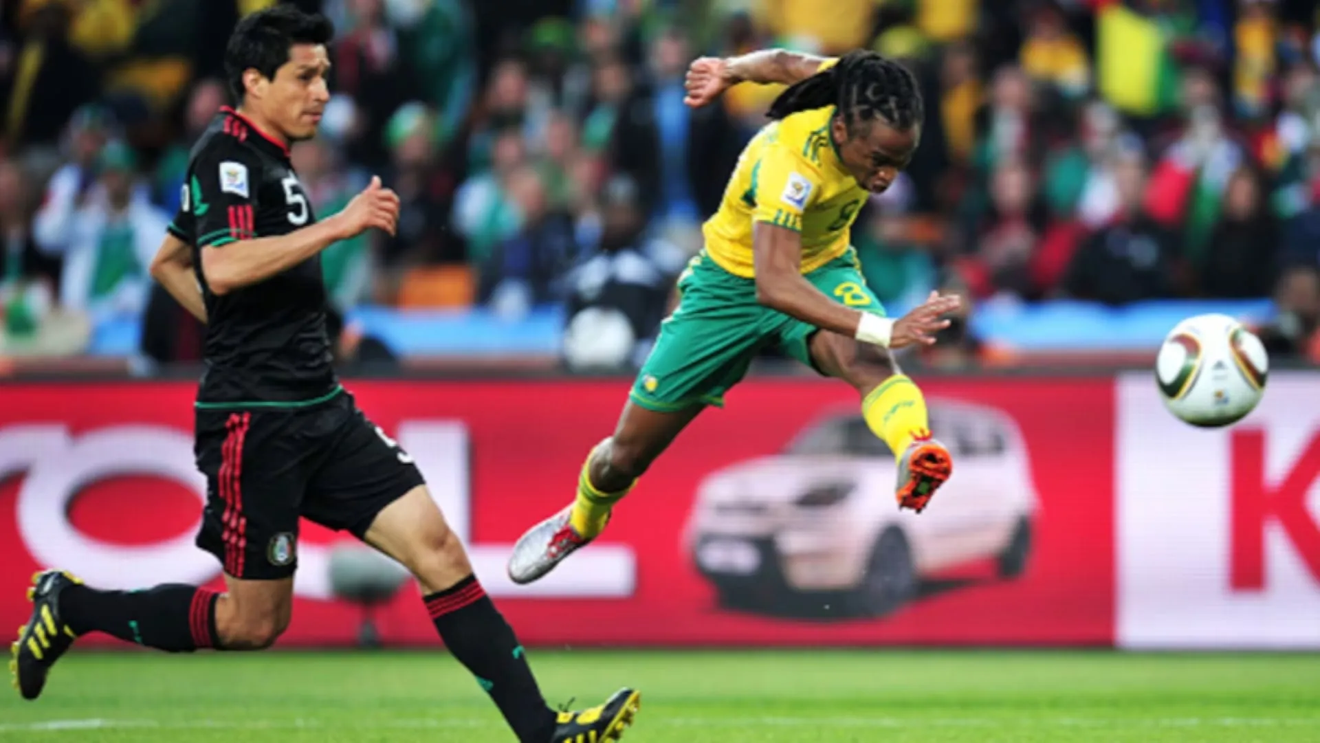 Siphiwe Tshabalala, Bafana Bafana vs Uruguay 2010