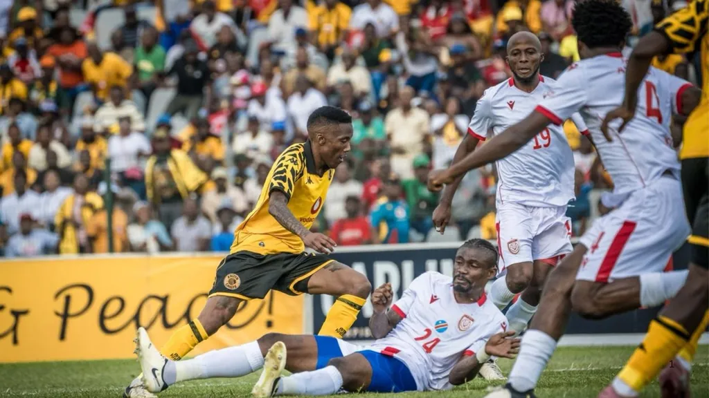 Pule Mmodi of Kaizer Chiefs during their match against AS Simba. Photo Kaizer Chiefs