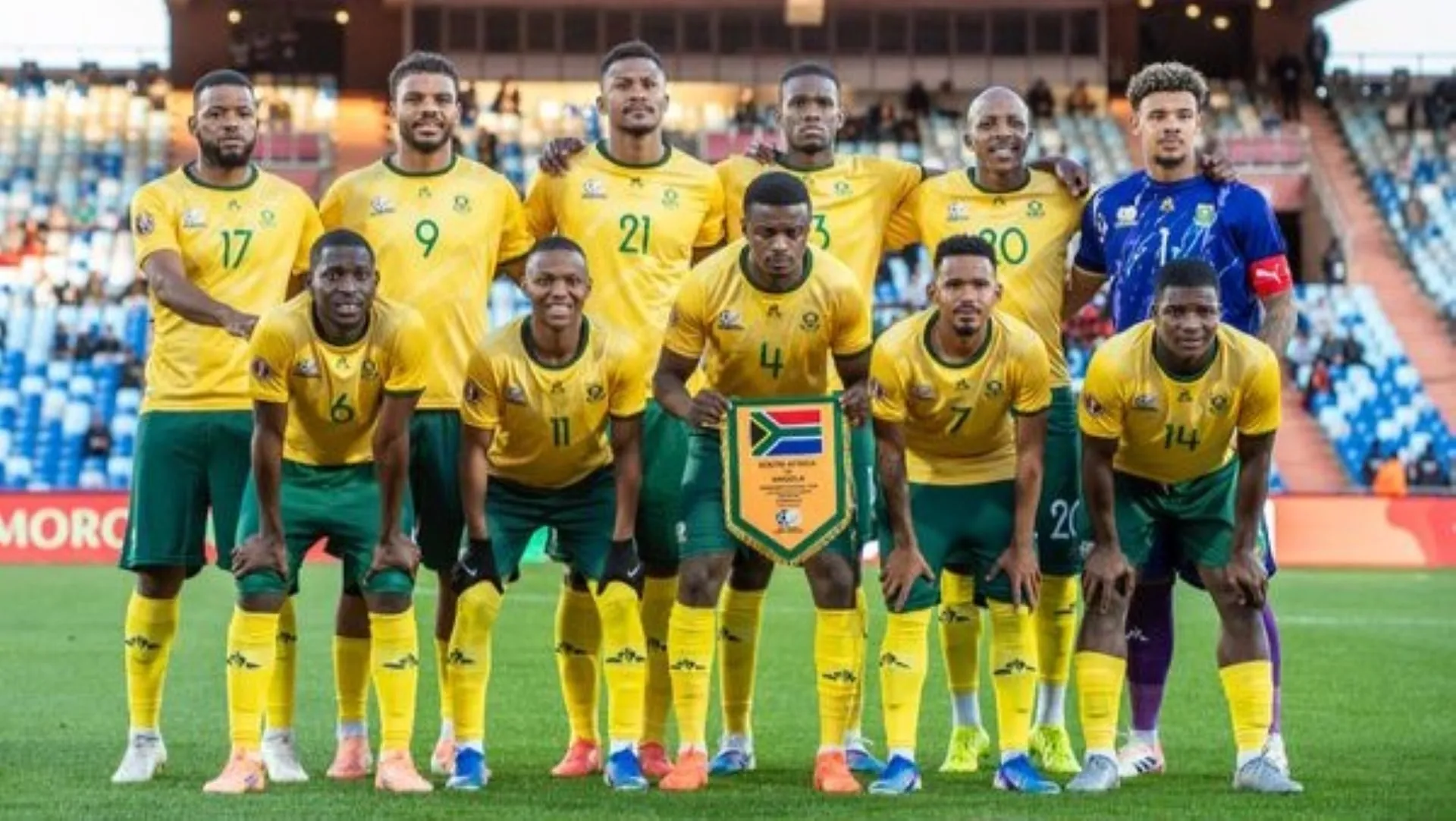 Bafana Bafana snubbed as CAF name best XI in AFCON group stage