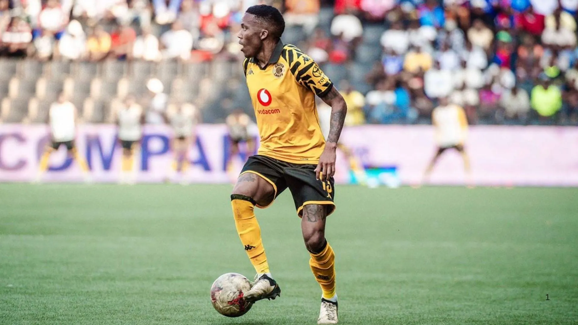 Pule Mmodi of Kaizer Chiefs in action against AS Simba. Photo &ndash; Kaizer Chiefs