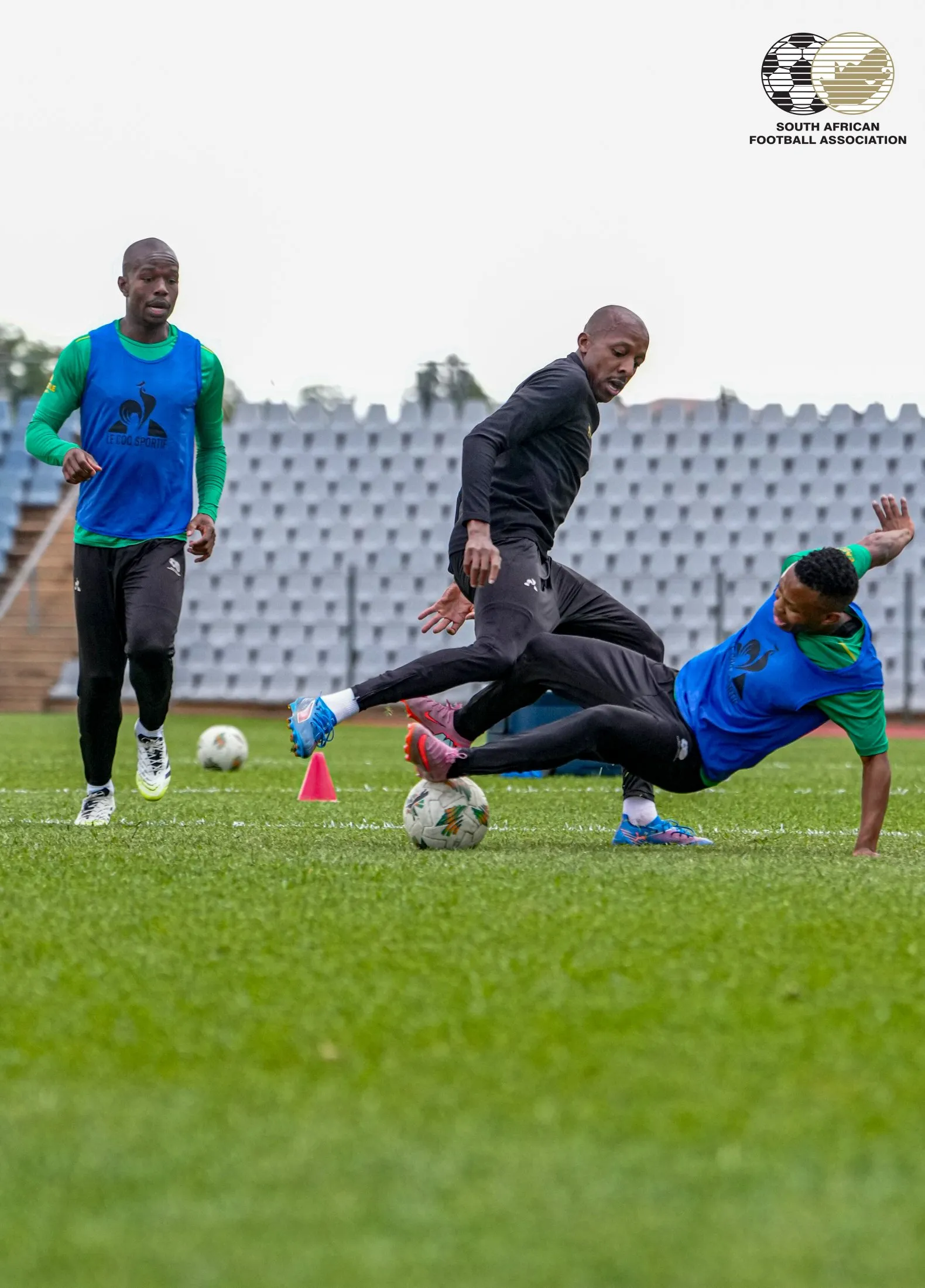 Bafana training