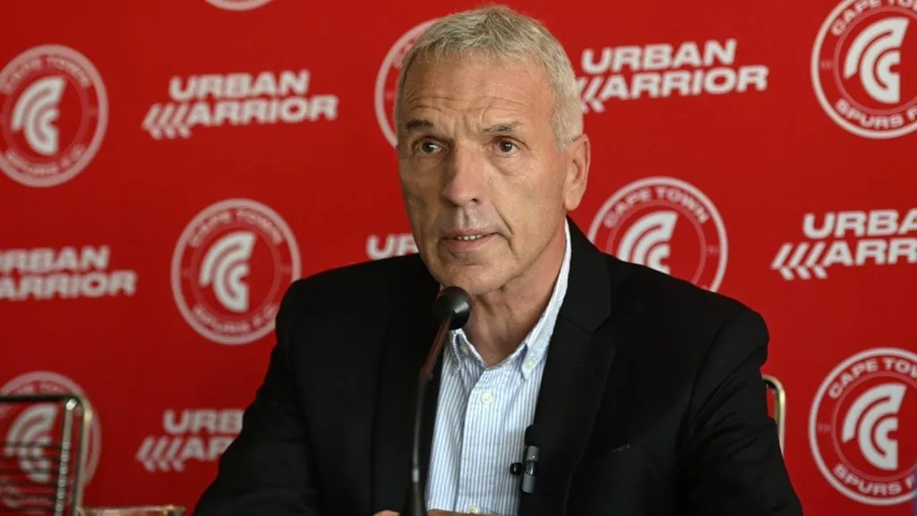 Ernst Middendorp Cape Town Spurs