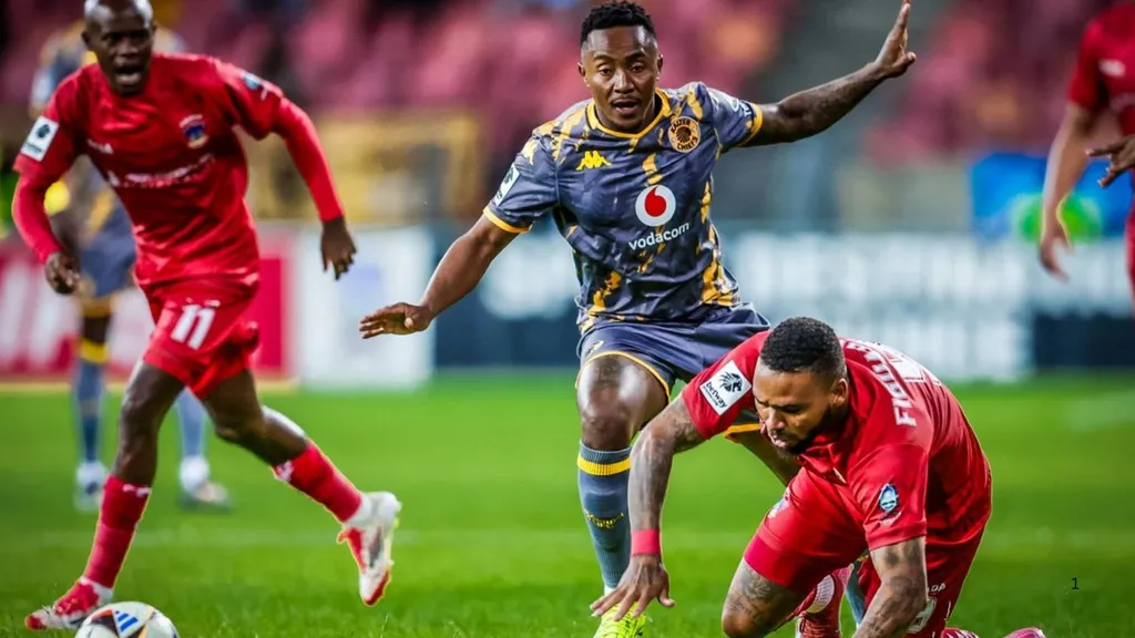 Lebohang Maboe playing against Chippa United