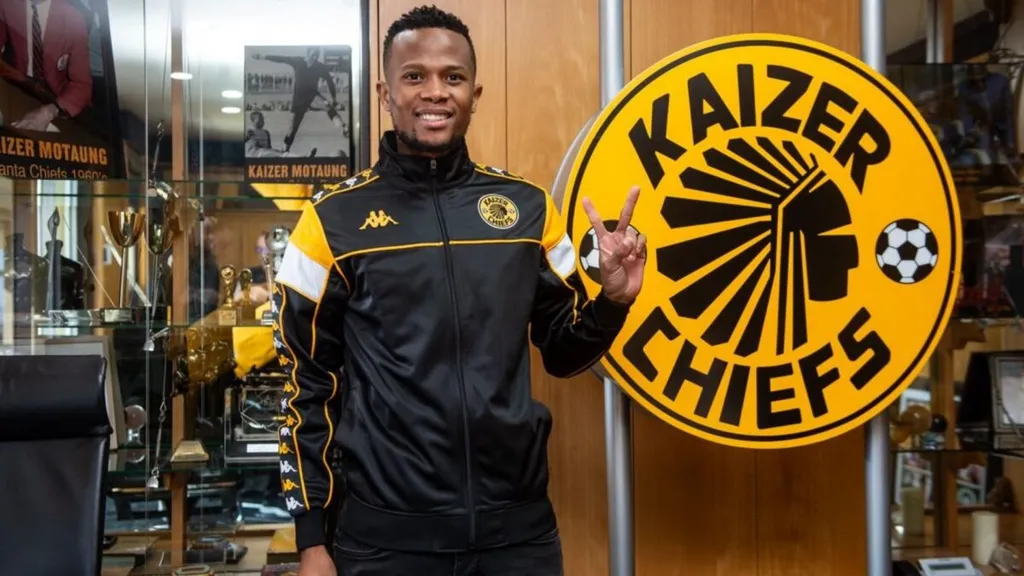 Kaizer Chiefs new signing Bongani Sam. Photo: Kaizer Chiefs