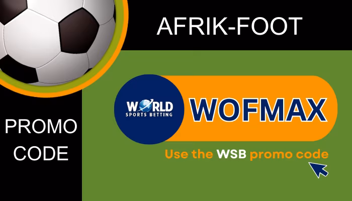 World Sports Betting Promo Code WOFMAX (June 2026): Get 100% up to R20,000, 100 Free Spins & R25 Free Bet