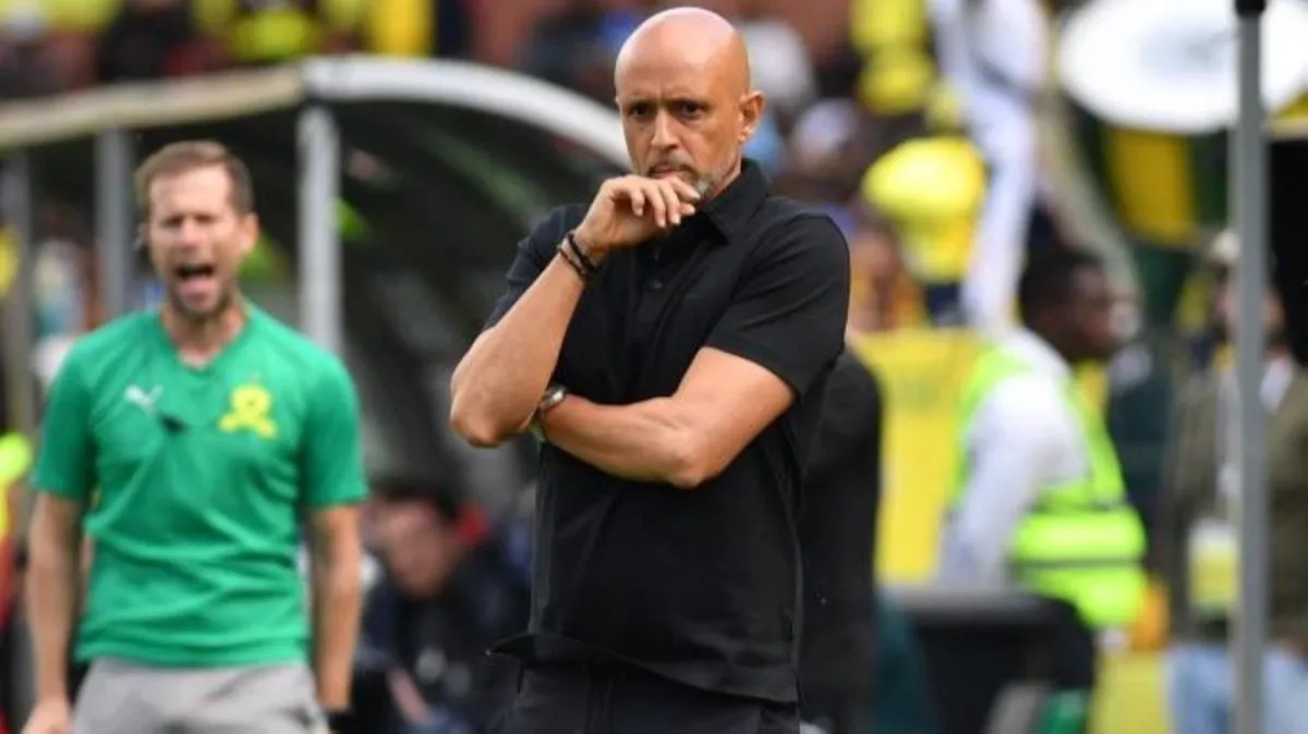 Miguel Cardoso: 3 reasons Mamelodi Sundowns coach is walking on thin ice