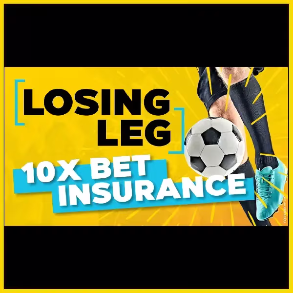 EasyBet Losing Leg Insurance promo banner.