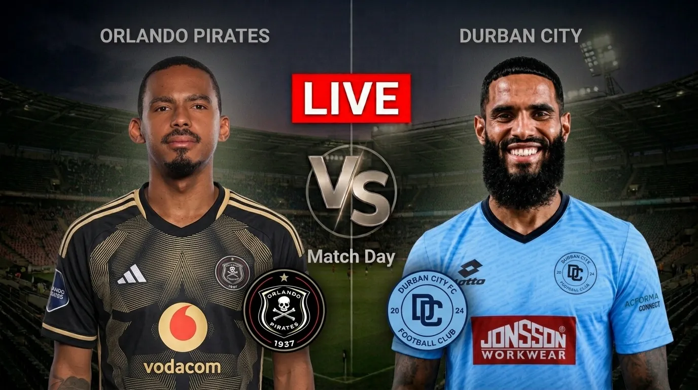 Orlando Pirates vs Durban City LIVE &mdash; Follow scores, goals, updates, Betway Premiership result