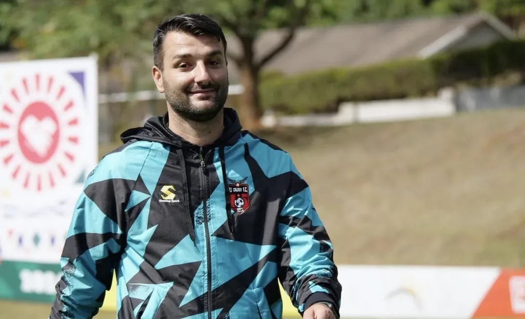 Adnan Beganovic during TS Galaxy training