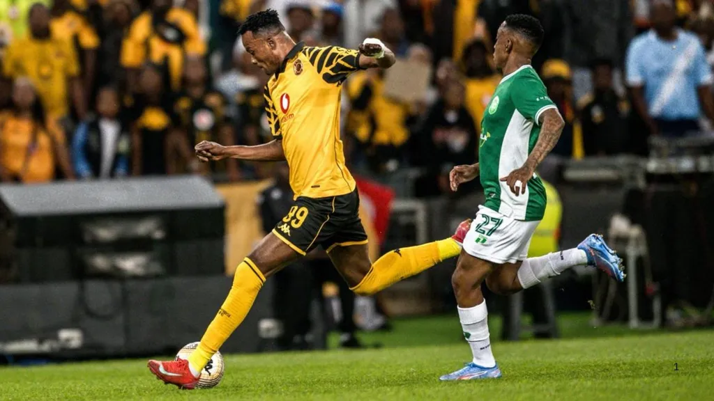 Glody Lilepo shoots the ball against AmaZulu.