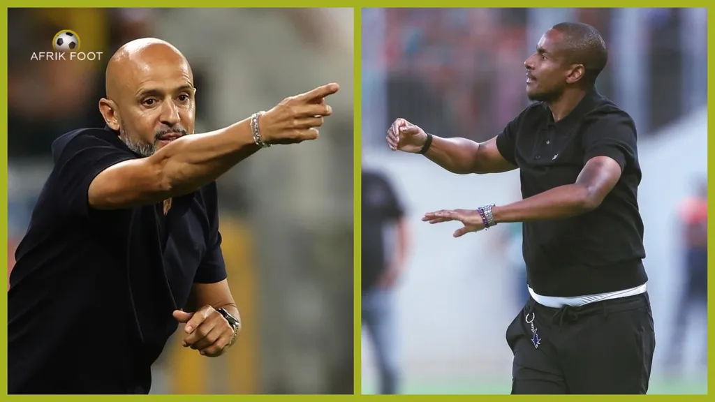 Miguel Cardoso and Rulani Mokwena