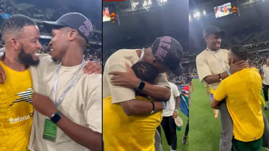 Sipho Mbule and Themba Zwane