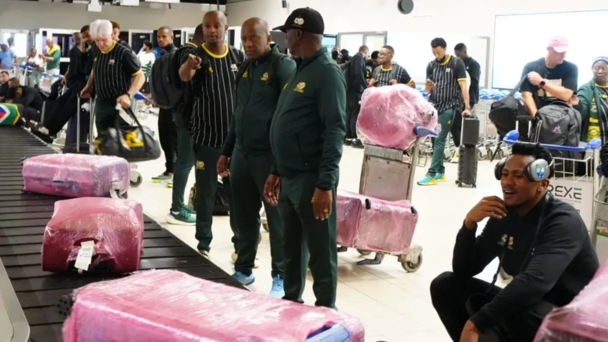 Bafana Bafana ready to rumble as they land in Abidjan for Benin clash