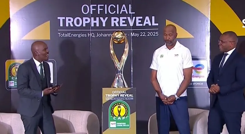PICTURES: CAF Champions League new trophy unveiled