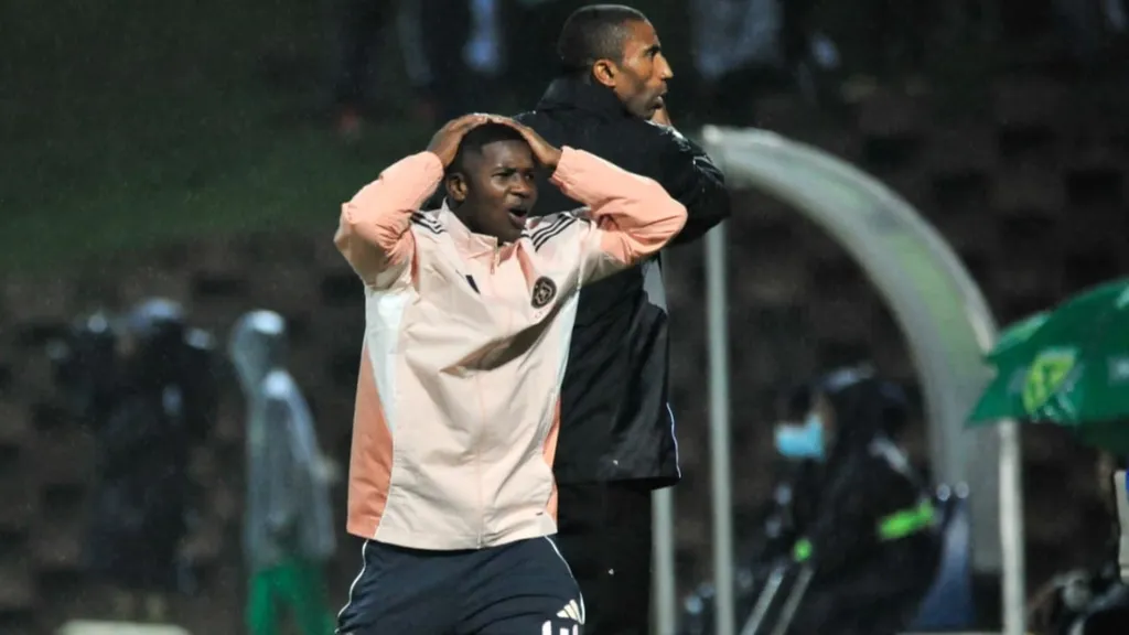 Mbekezeli Mbokazi and Abdeslam Ouaddou Orlando Pirates