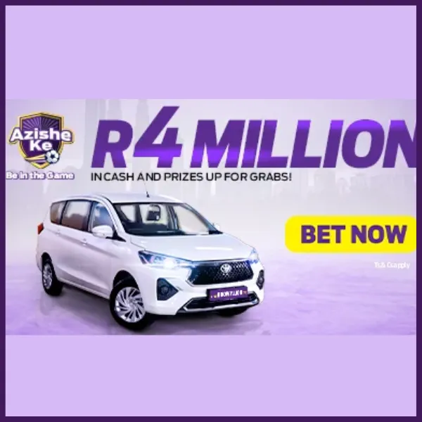 Hollywoodbets Azishe Ke Lets Play promotion offering brand new cars and R4 million in cash prizes.