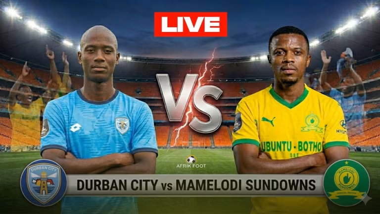 Live: Durban City vs Mamelodi Sundowns &ndash; Follow PSL play-by-play, goals & match updates